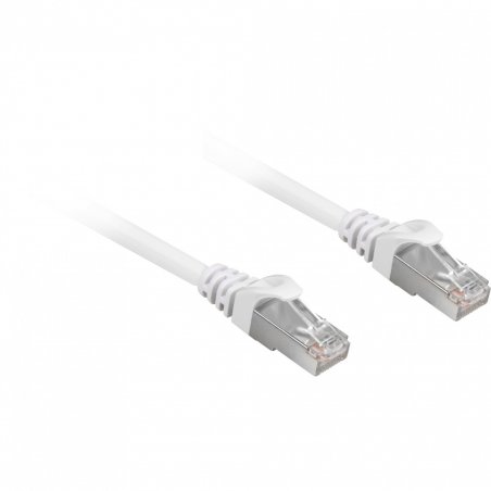 Sharkoon Cat.6a SFTP câble de réseau Blanc 0,25 m Cat6a S/FTP (S-STP)