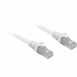 Sharkoon Cat.6a SFTP networking cable White 0.5 m Cat6a S/FTP (S-STP)