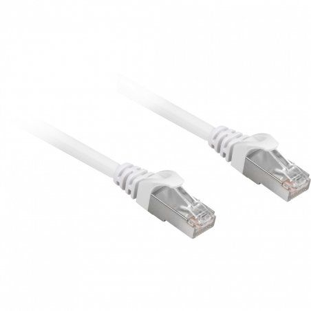 Sharkoon Cat.6a SFTP networking cable White 0.5 m Cat6a S/FTP (S-STP)