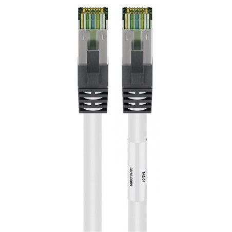 goobay CAT 8.1 Patchk. S/FTP    wh 3,00m