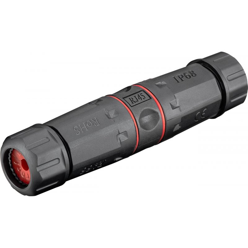 Goobay 44417 connecteur de fils IDC Noir, Rouge