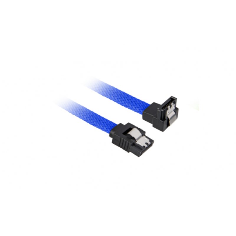 Sharkoon SATA 3 câble SATA 0,3 m SATA 7-pin Noir, Bleu