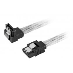 Sharkoon SATA 3 SATA cable 0.45 m SATA 7-pin Black, White