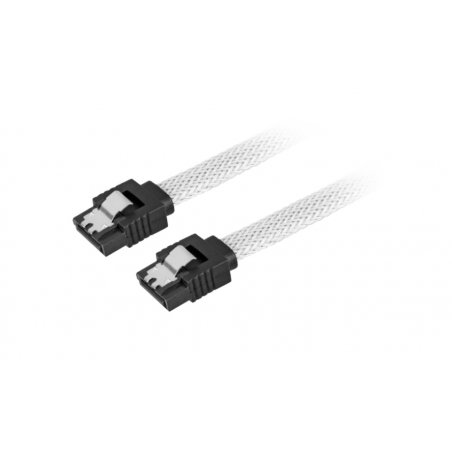 Sharkoon Sata 3 SATA cable 0.3 m SATA 7-pin Black, White