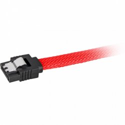 Sharkoon 0.45m, 2xSataIII câble SATA 0,45 m SATA 7-pin Rouge