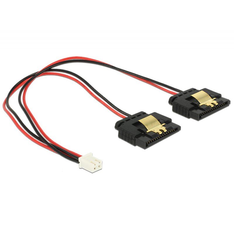 DeLOCK 2P  2x SATA 15P             20cm