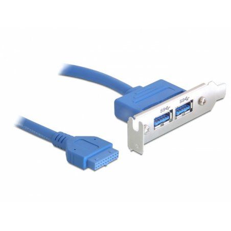DeLOCK Slotbl.USB3.0 PinHeader 19Pin LP