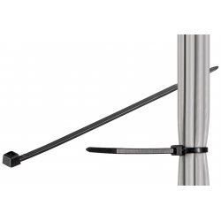 Goobay Cable Tie, UV- and weather resistant Nylon, Black