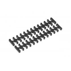 Alphacool compatible Eiskamm X24 - 3mm -2Stk     bk | 1013642