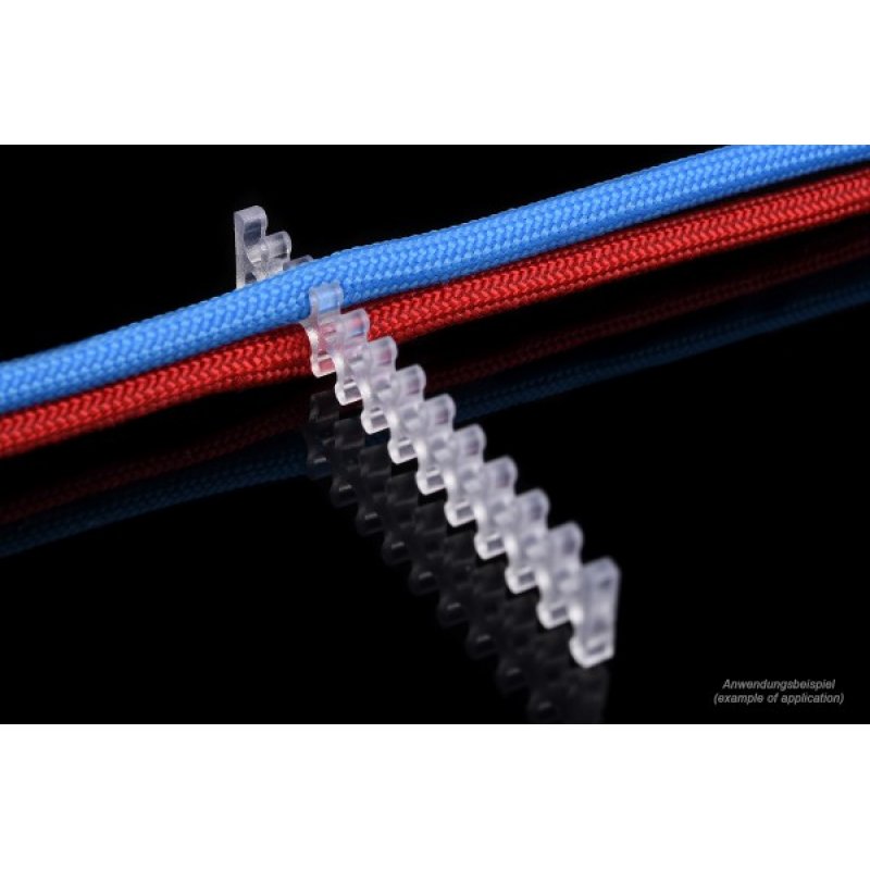 Alphacool 24748 cable organizer Cable holder Transparent 2 pc(s)