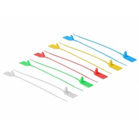DeLOCK 18827 cable tie Releasable cable tie Plastic Assorted colours 10 pc(s)