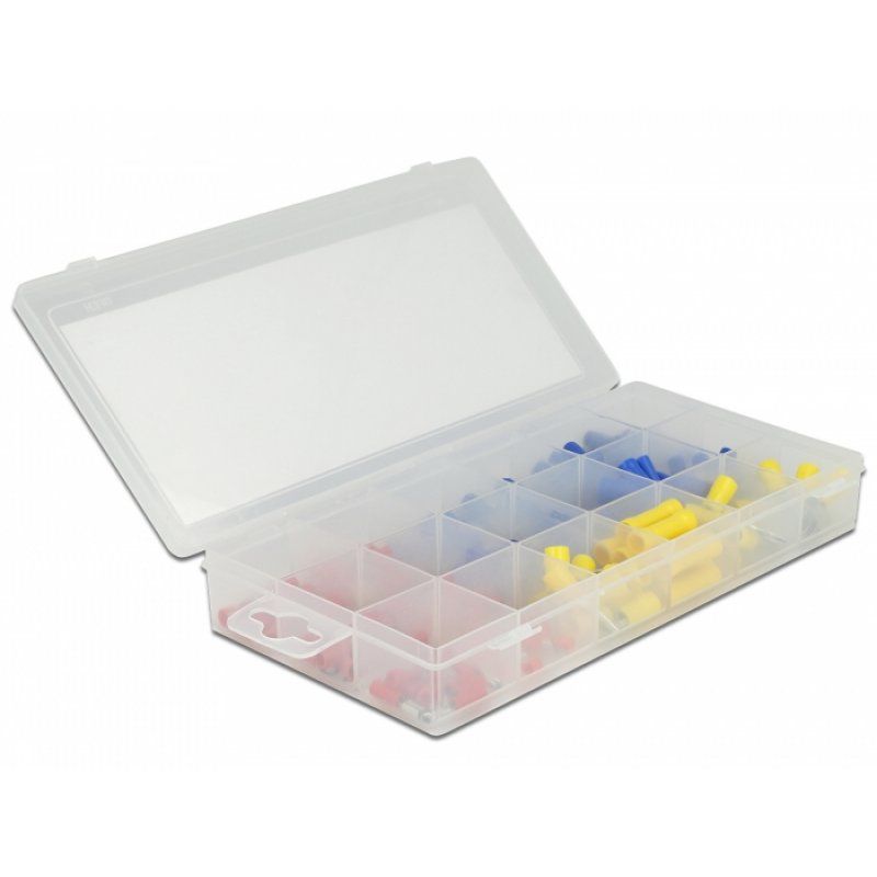 DeLOCK Kabelverb. Box 170-teilig farbig