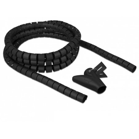 DeLOCK 18836 cable protector Cable floor protection Black
