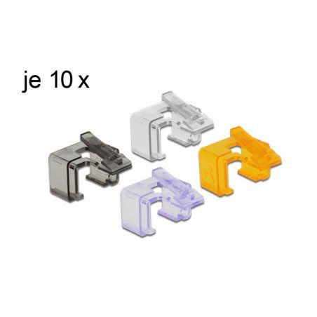DeLOCK 86422 range-câbles et serre-câbles Multicolore 40 pièce(s)
