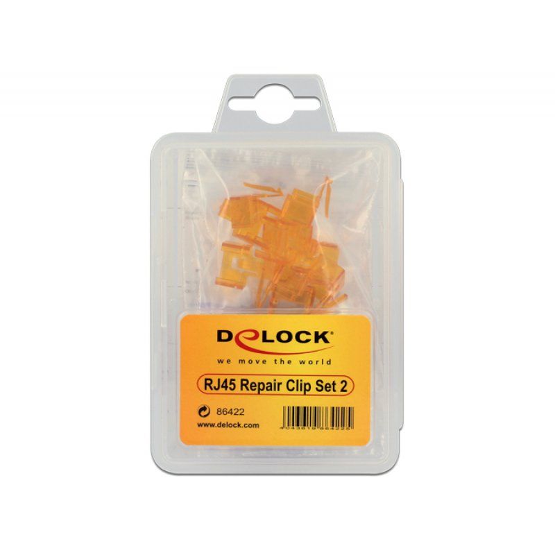 DeLOCK 86422 cable clamp Multicolour 40 pc(s)