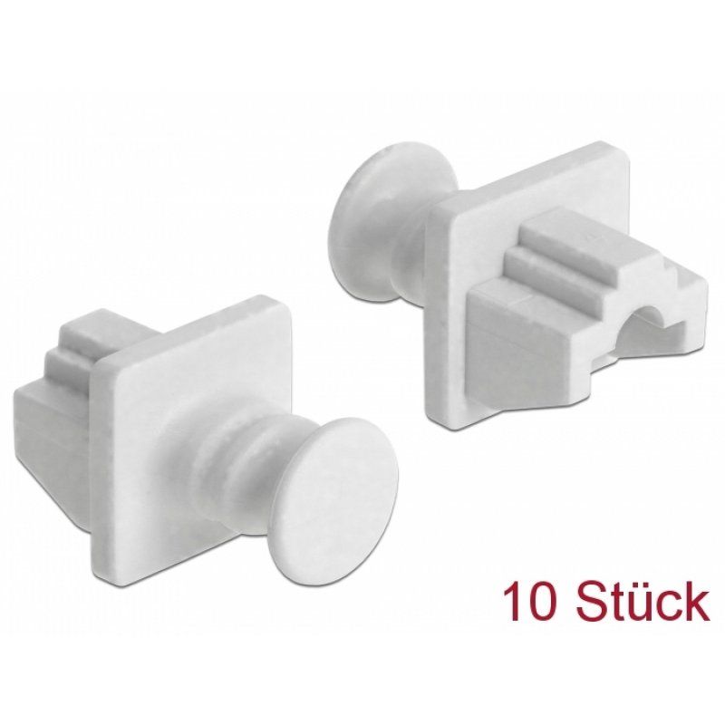 DeLOCK 86507 cache-poussière pour port 10 pièce(s) RJ-45