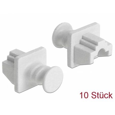 DeLOCK Staubschutz f. RJ45 bu    10Stück