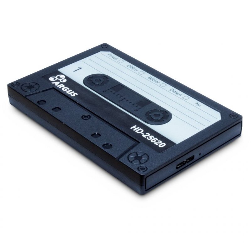 Inter-Tech HD-25620 HDD enclosure Black, White 2.5"