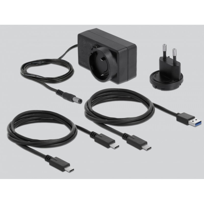 DeLOCK Ex. Geh. 3,5 SATA HDDUSB-C Bu | 42623