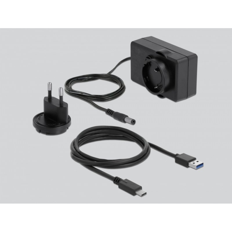 DeLOCK Ex. Geh. 2x3,5 SATA HDDUSB-C Bu | 42624