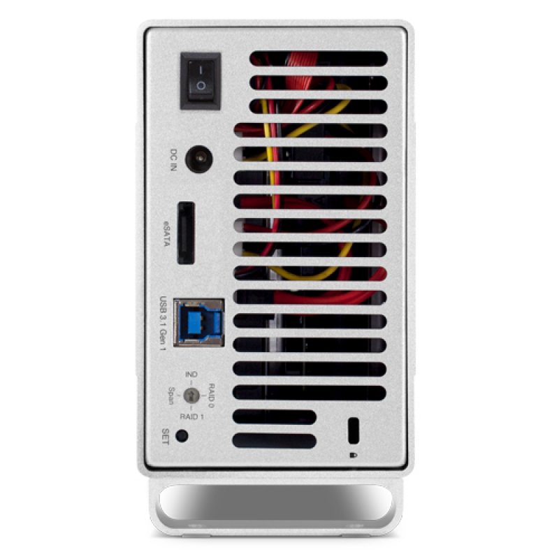 OWC Mercury Elite Pro Dual HDD enclosure White 3.5"