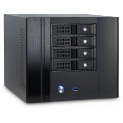 Inter-Tech compatible SC-4004 4*HDD          bk ITX | Storage-Gehäuse