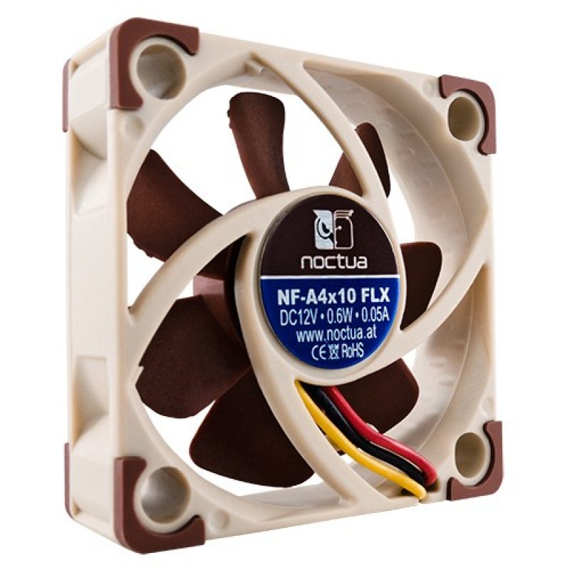 Noctua NF-A4x10 5V Boitier PC Ventilateur 4 cm Beige, Marron