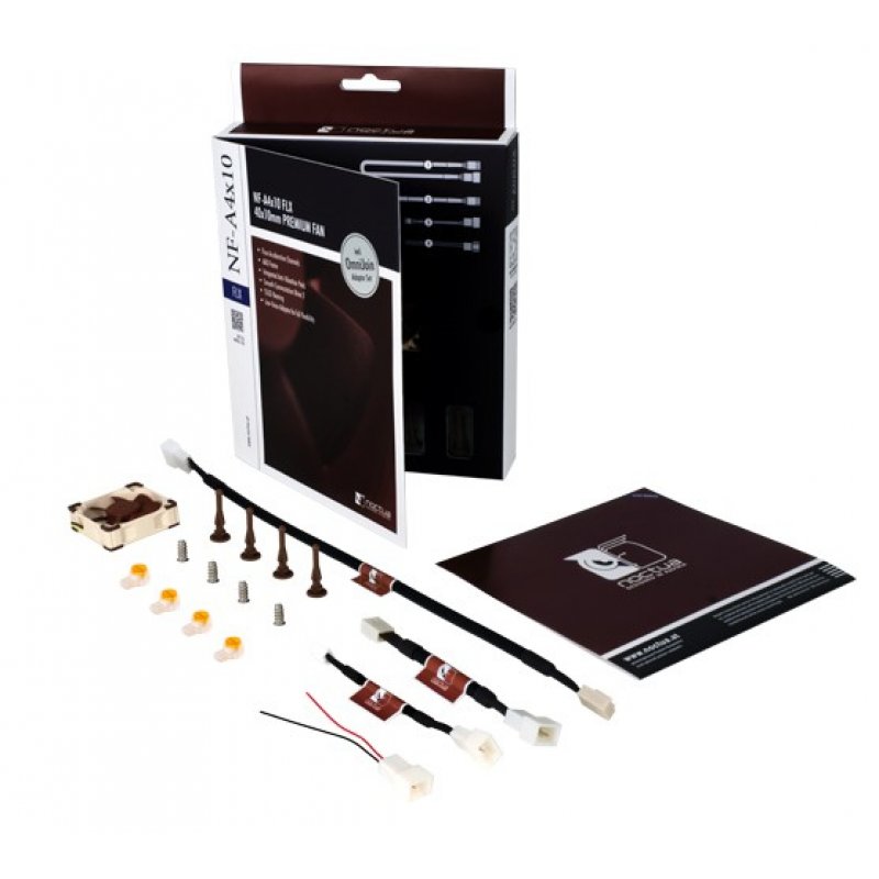 Noctua NF-A4x10 5V Boitier PC Ventilateur 4 cm Beige, Marron