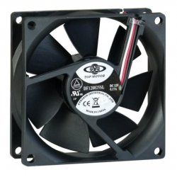 Inter-Tech 88885181 computer cooling system Computer case Fan 8 cm Black