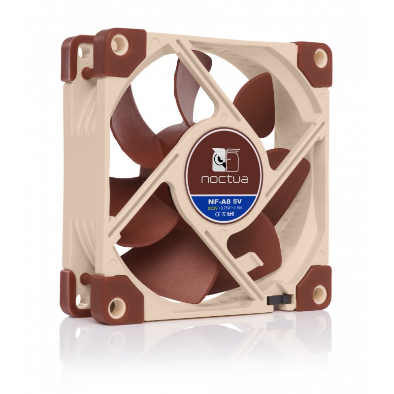 Noctua NF-A8 Boitier PC Ventilateur 8 cm Beige, Marron