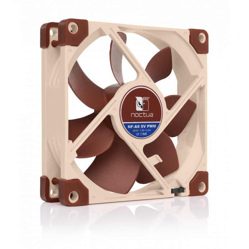 Noctua NF-A9 Boitier PC Ventilateur 9 cm Beige, Marron