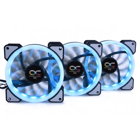 Alphacool Eiszyklon Aurora LUX Digital RGB Boitier PC Ventilateur 12 cm Transparent