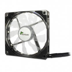 Inter-Tech L-12025 Aura Boitier PC Ventilateur 12 cm Noir