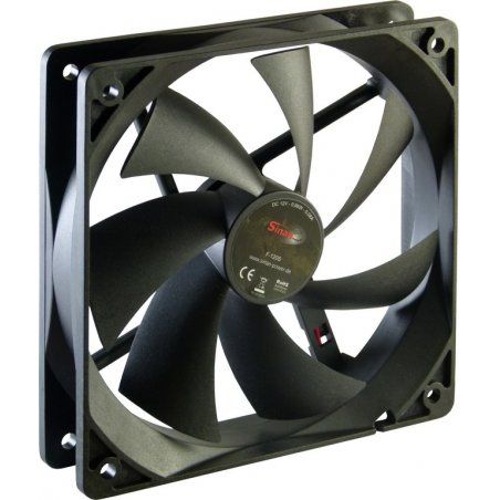 STOCK1 - Inter-Tech F-120-S Boitier PC Ventilateur 12 cm Noir
