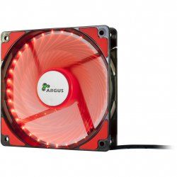 STOCK1 - Inter-Tech L-12025 Boitier PC Ventilateur 12 cm Noir, Rouge