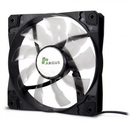 Inter-Tech Argus L-12025 Boitier PC Ventilateur 12 cm Noir
