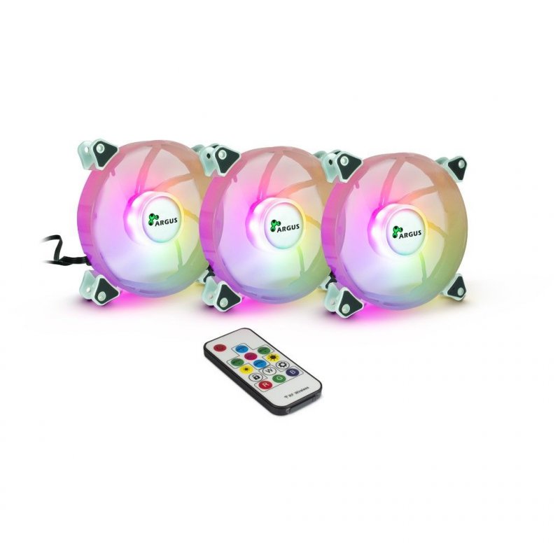 Inter-Tech compatible ARG. RS-061 RGB Set120x120x25 | 88885530