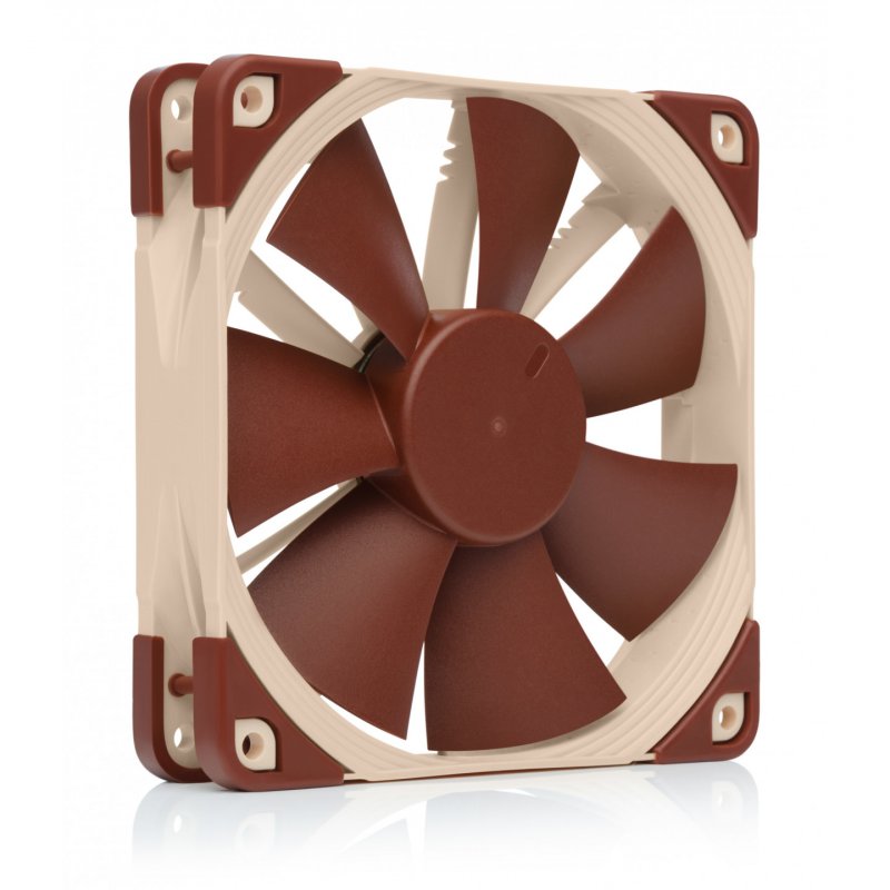 Noctua NF-F12 Boitier PC Ventilateur 12 cm Beige, Marron