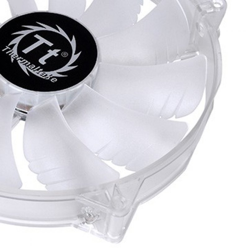 Thermaltake Pure 20 LED Computer case Fan 20 cm Transparent