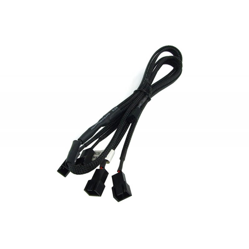 Phobya compatible 3Pin Molex auf 4x 3Pin Molex 60cm | 81038