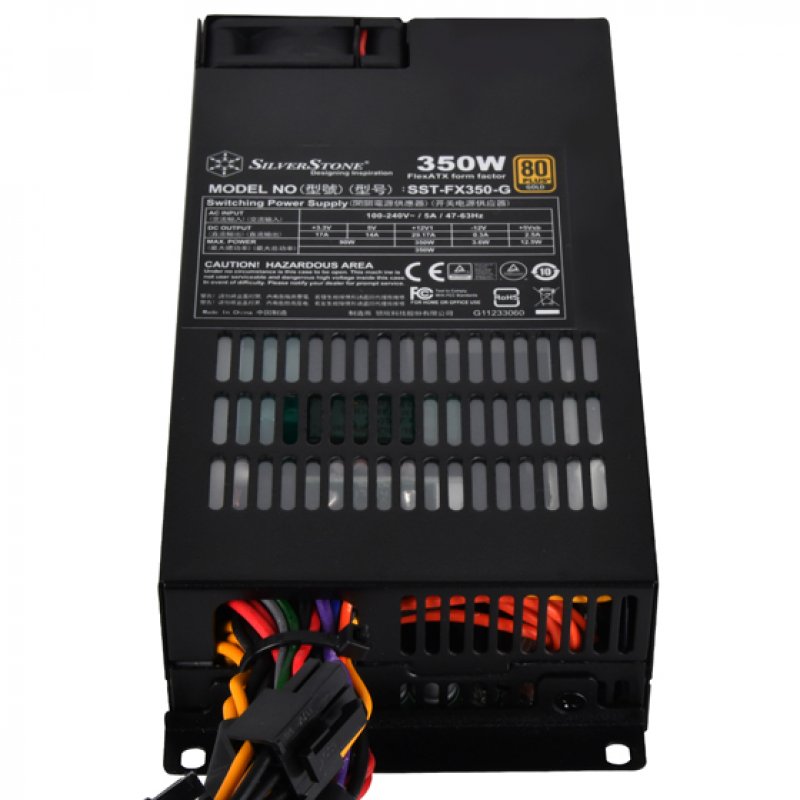 Silverstone FX350-G unité d'alimentation d'énergie 350 W 20+4 pin ATX Flex ATX Noir