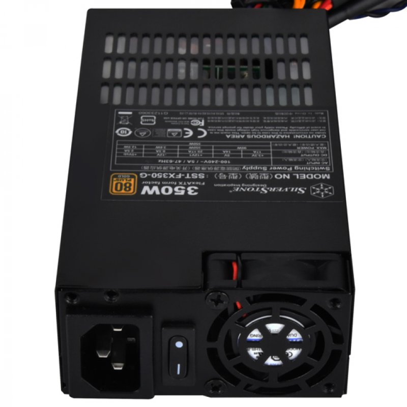 Silverstone FX350-G unité d'alimentation d'énergie 350 W 20+4 pin ATX Flex ATX Noir