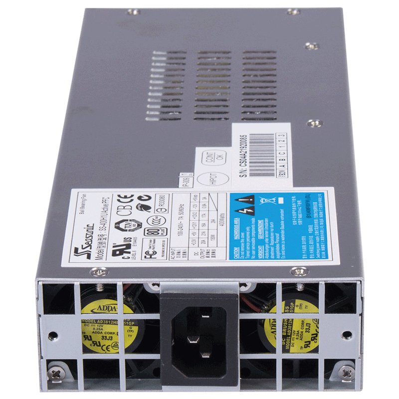 Seasonic SS-400 H1U power supply unit 400 W 1U Grey