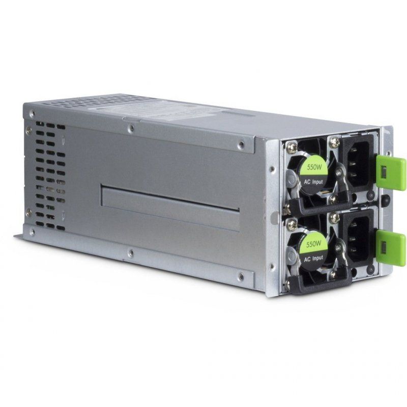Inter-Tech Aspower R2A-DV0550-N unité d'alimentation d'énergie 550 W 20+4 pin ATX Acier inoxydable