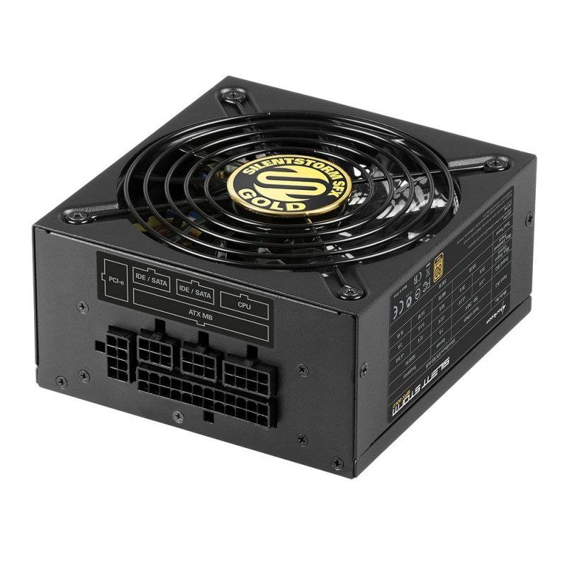 Sharkoon SilentStorm SFX Gold unité d'alimentation d'énergie 500 W 20+4 pin ATX Noir