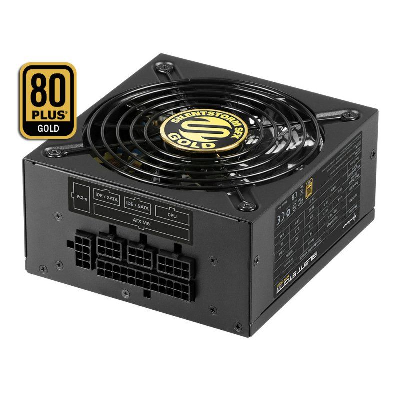 Sharkoon SilentStorm SFX Gold unité d'alimentation d'énergie 500 W 20+4 pin ATX Noir