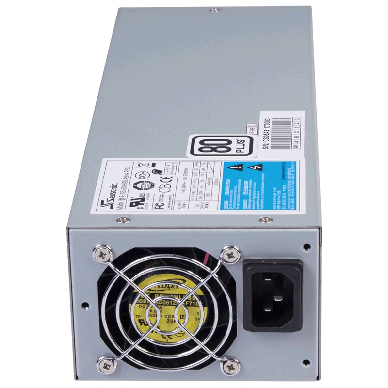 Seasonic SS-600 H2U Active PFC F0 power supply unit 600 W 20+4 pin ATX Stainless steel