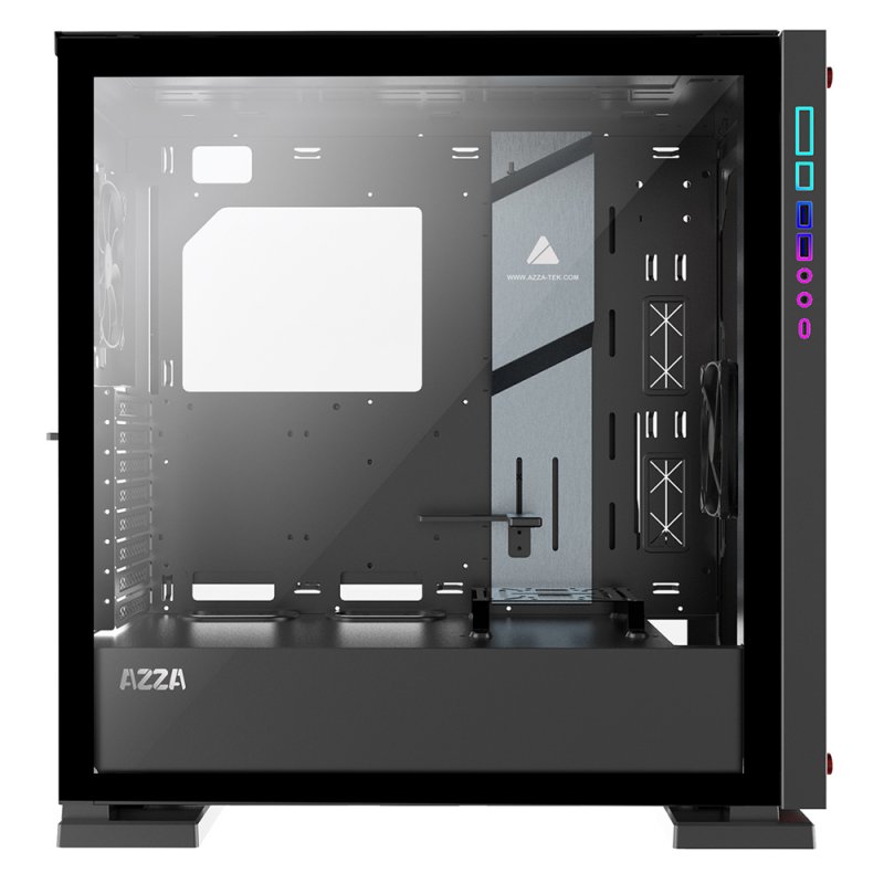 Azza Geh Fulltower ATX Zircon 7000B B/Win-Glas 2xUSB 3.0 Noir