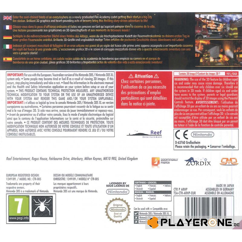 Real Heroes : Firefighter 3D