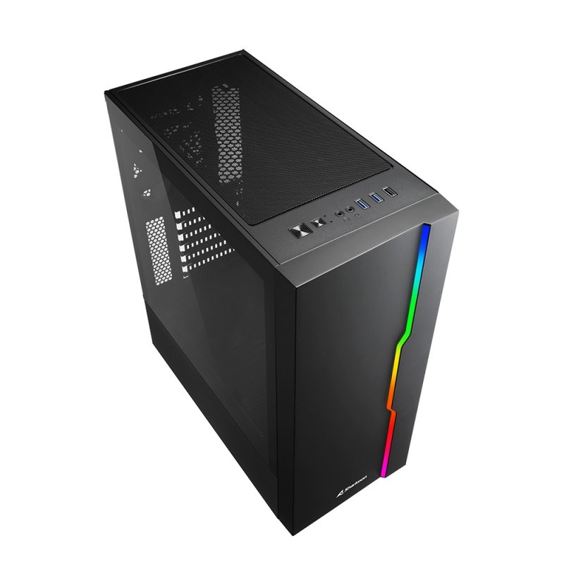 Sharkoon RGB SLIDER bk  ATX